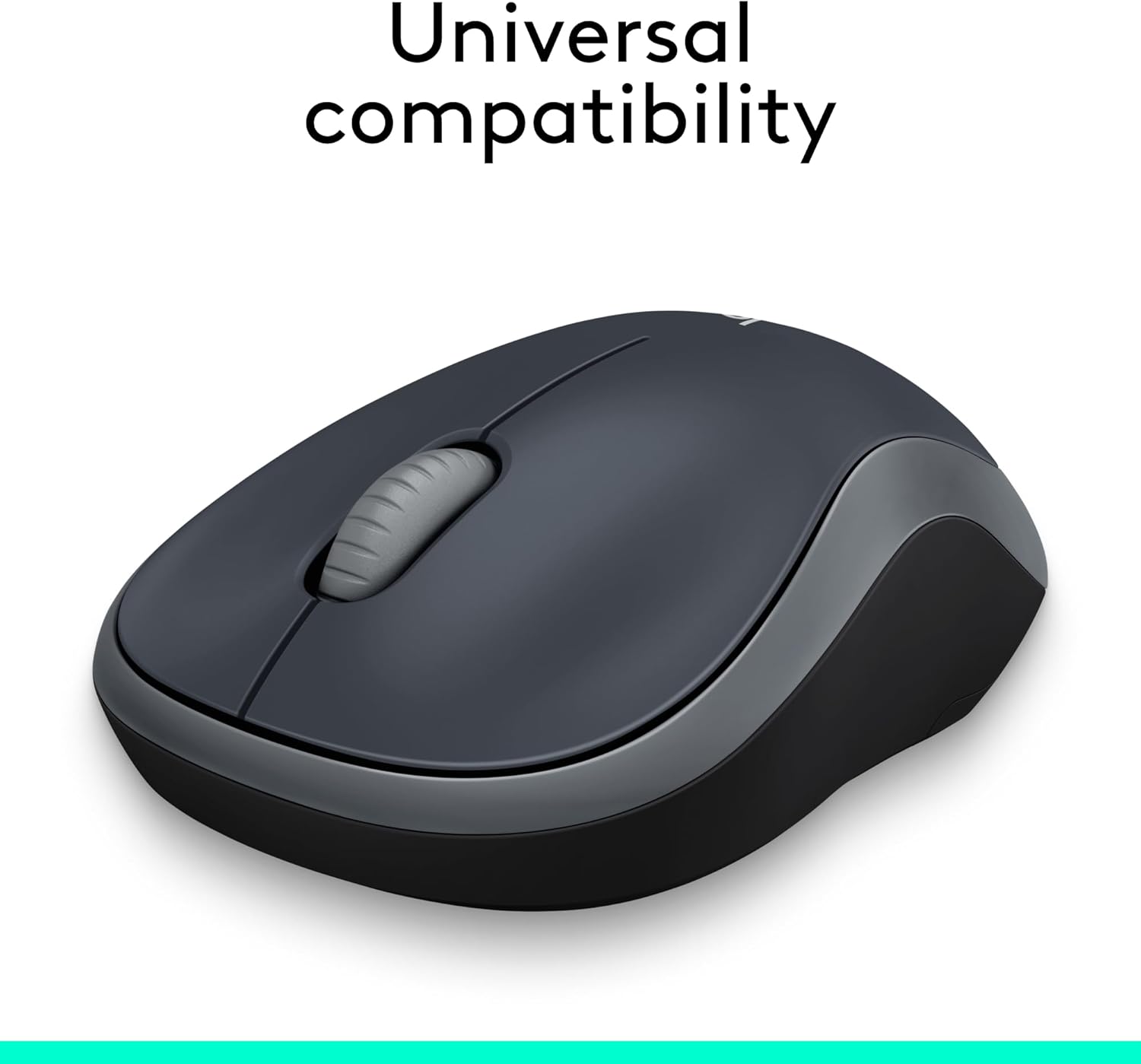 Logitech M185 Wireless Mouse, 2.4GHz with USB Mini Receiver, 12-Month Battery Life, 1000 DPI Optical Tracking, Ambidextrous, Compatible with PC, Mac, Laptop - Grey - Image 7