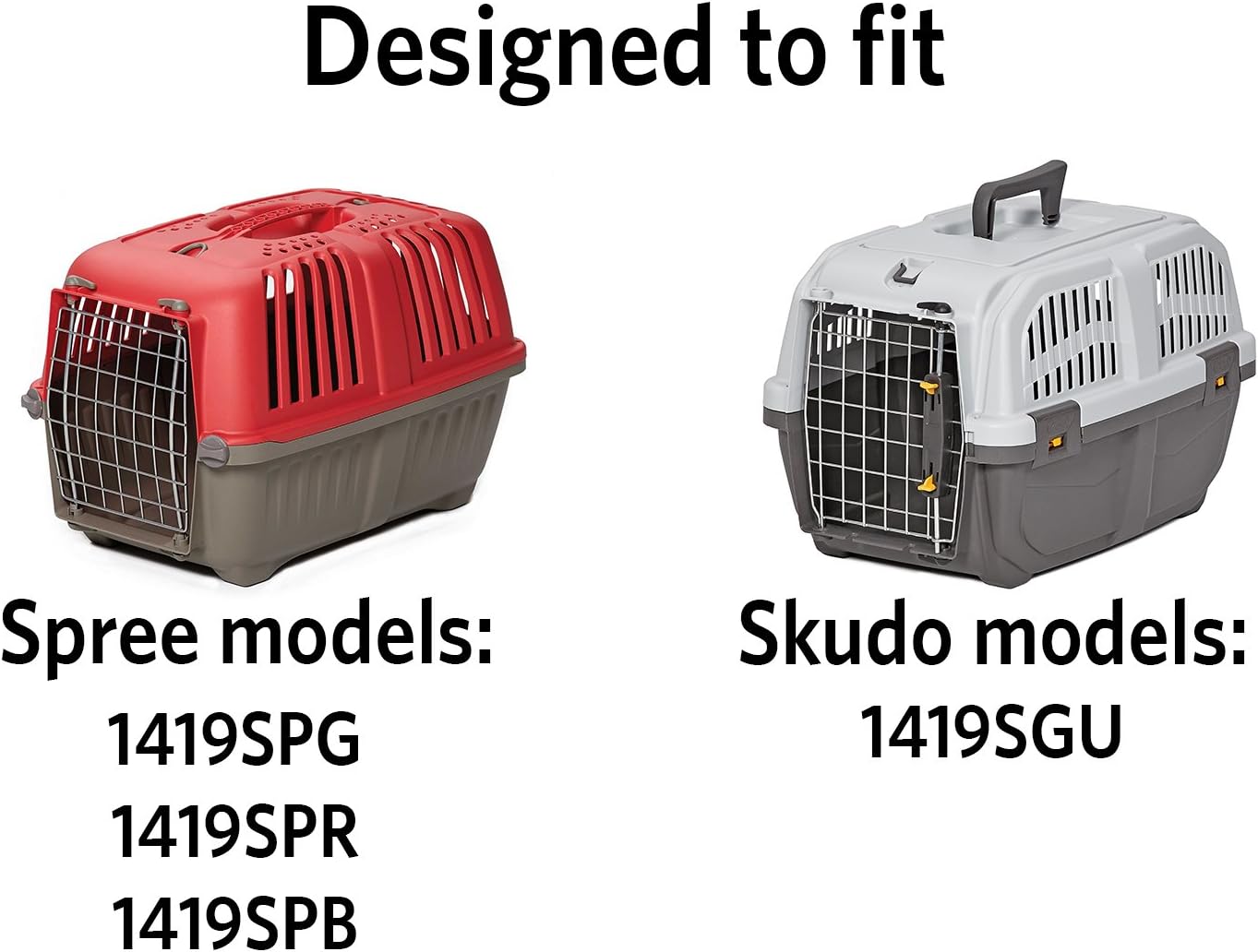 Pet Bed for Dog Carrier and Travel Carrier, Pet Bed Fits 19-Inch Plastic Pet Carriers for Toy Dog Breeds and Small Cats - Image 4