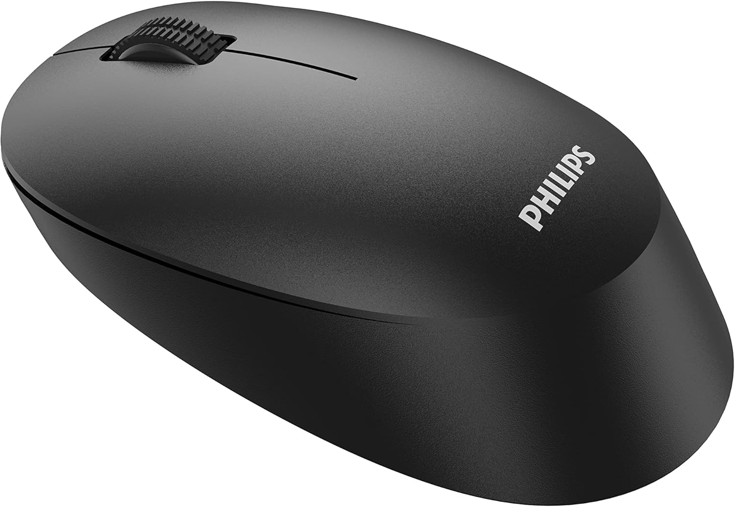 Philips SPK7307BL Wireless Mouse, 2.4Ghz,Intelligent power saving, 1,600 DPI, Ambidextrous shape, Reduced click sound, High-definition optical tracking - Image 3