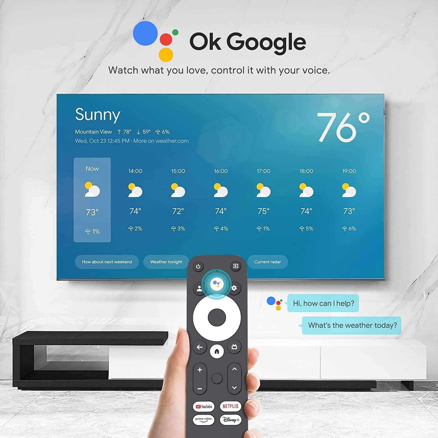 MECOOL KM7 Plus Android 11.0 Google TV Netflix Certified Android TV Player, Google Assistant voice remote, Chromecast, Prime Video, Youtube, Bluetooth, 4K HDR, Dual Band WiFi, KM7+ - Image 6