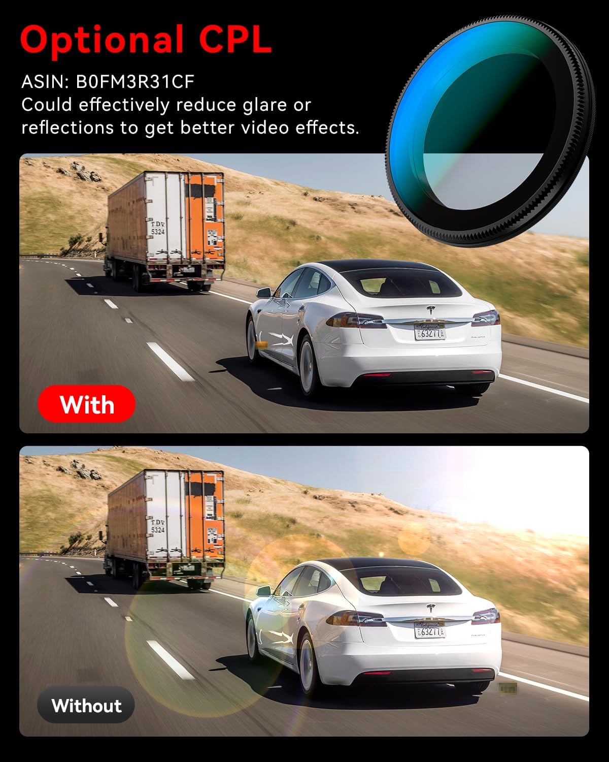 IIWEY 4K+4K Dash Cam Front and Rear, Dual STARVIS Sensor, 5G WiFi-6 (up to 20MB/s) with App, 128G SD Card Included, GPS, Dash Camera for Cars with 24/7 Parking Mode, 3.18 Inch IPS, 170° Wide Angle - Image 8
