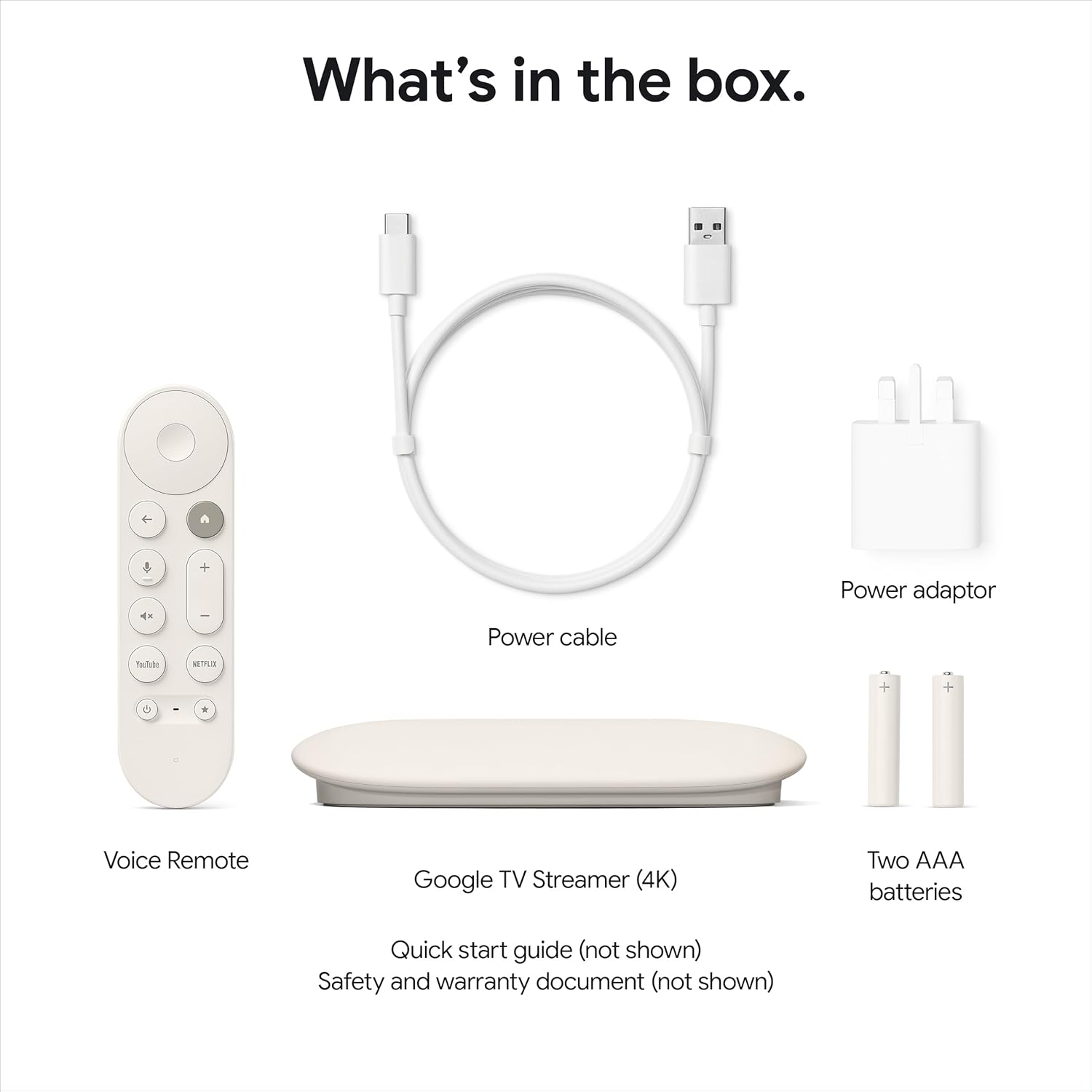 Google TV Streamer (4K) - Fast Streaming Entertainment With Voice Search Remote - Watch Movies, Shows, Live TV and Netflix in 4K HDR - Smart Home Control - 32 GB Storage - Porcelain - Image 9