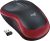 Logitech M185 Wireless Mouse, 2.4GHz With USB Mini Receiver, 12-Month Battery Life, 1000 DPI Optical Tracking, Ambidextrous, Compatible With PC, Mac, Laptop – Red
