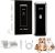 Professional Cat Grooming Clippers for Matted Hair, Low Noise Cat Dog Grooming Kit Rechargeable Pet Clippers Trimmer for Dogs,Puppy,Cats,Rabbit, Black