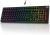 KOORUI Gaming Keyboards, 26 RGB Backlit Mechanical Keyboard Wired 104 Keys Full Size UK Layout with Red Switch Gamer Keyboards for Windows MacOS Linux