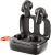 Skullcandy Dime 3 Wireless Earbuds, Bluetooth Headphones, Noise Isolating Fit, Up to 20 Hours Battery, Microphone for iPhone Android, Easy Carry with Integrated Lanyard – True Black